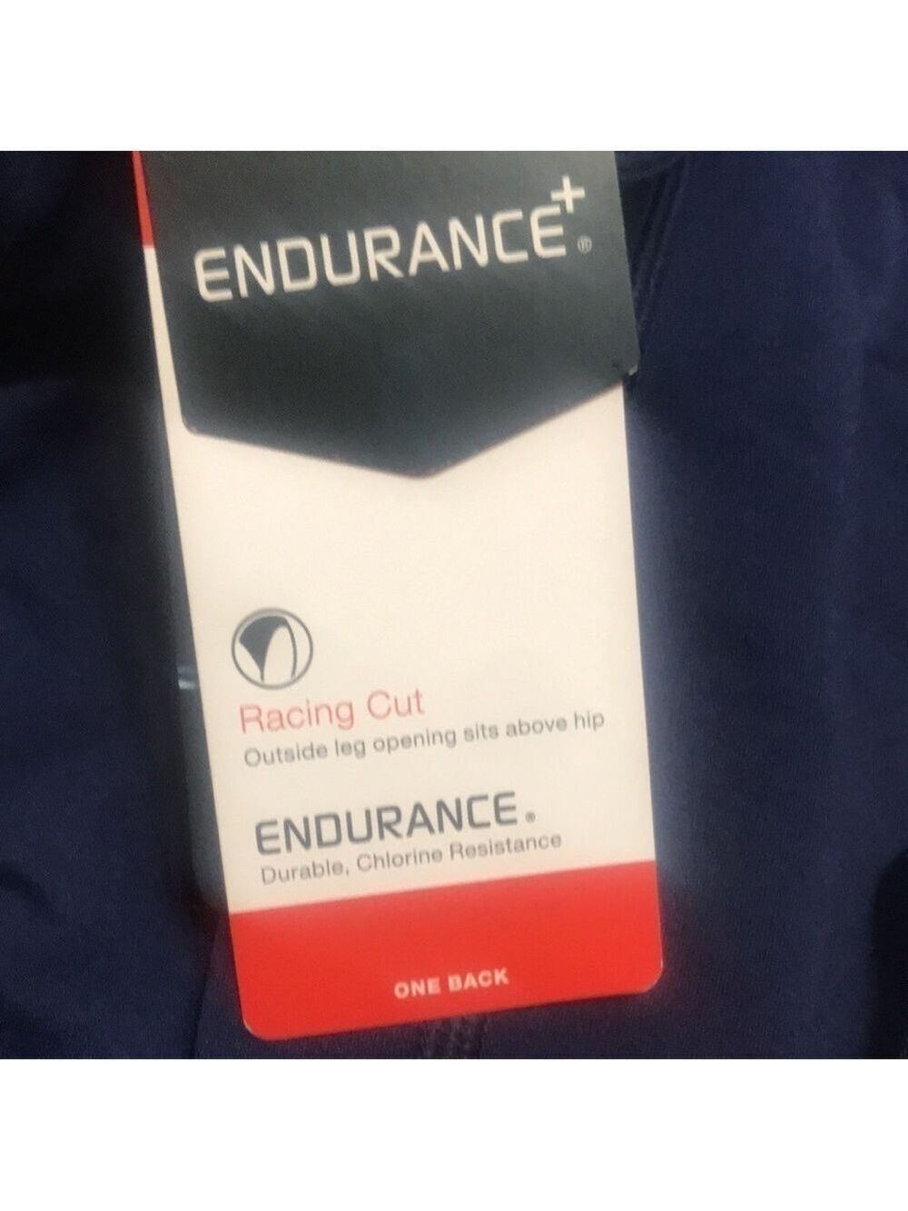 NWT Speedo Endurance Racing Cut Swimsuit Sz 32 - Picture 5 of 7